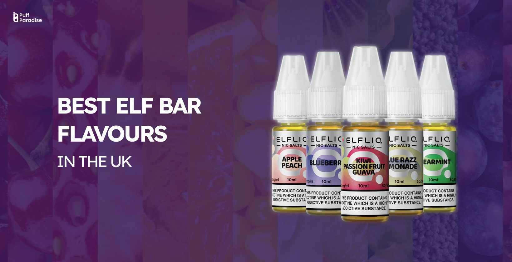 Best Elf Bar Flavours in the UK