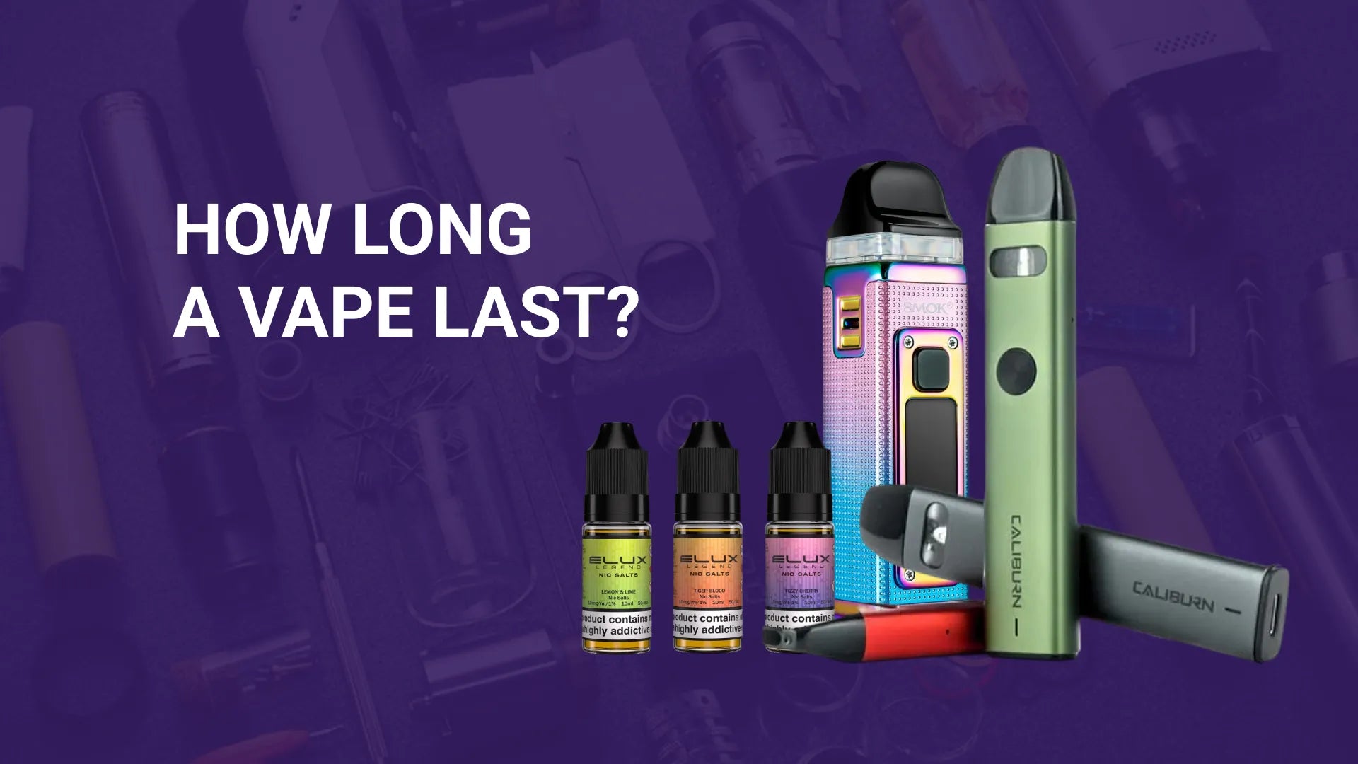 How Long Does a Vape Last? disposable, Pods and Coils