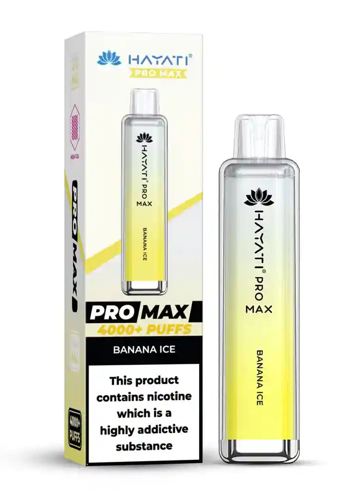 Hayati Pro Max 4000 Disposable Vape | 60+ Unique Flavours