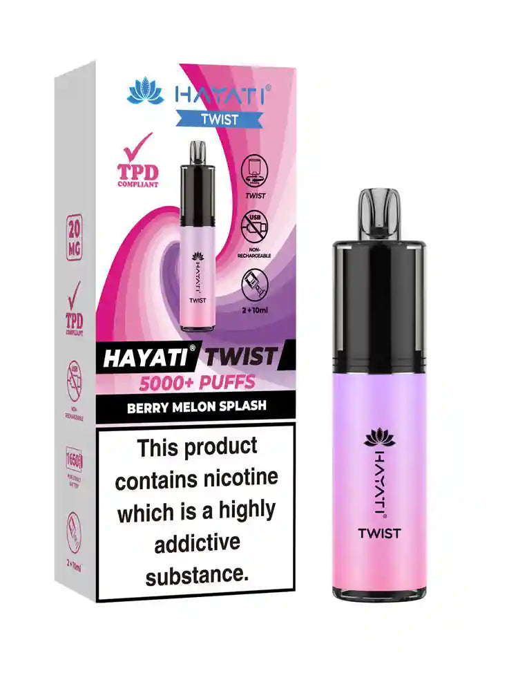 Hayati Twist 5000 Disposable Pod Kit