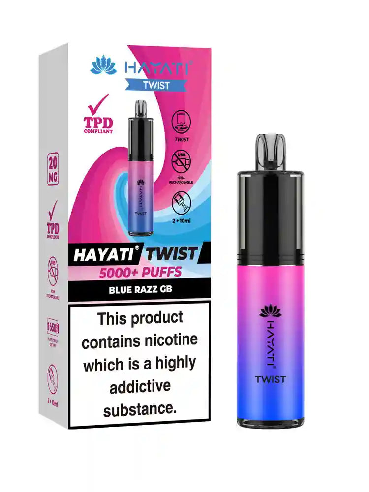 Hayati Twist 5000 Disposable Pod Kit