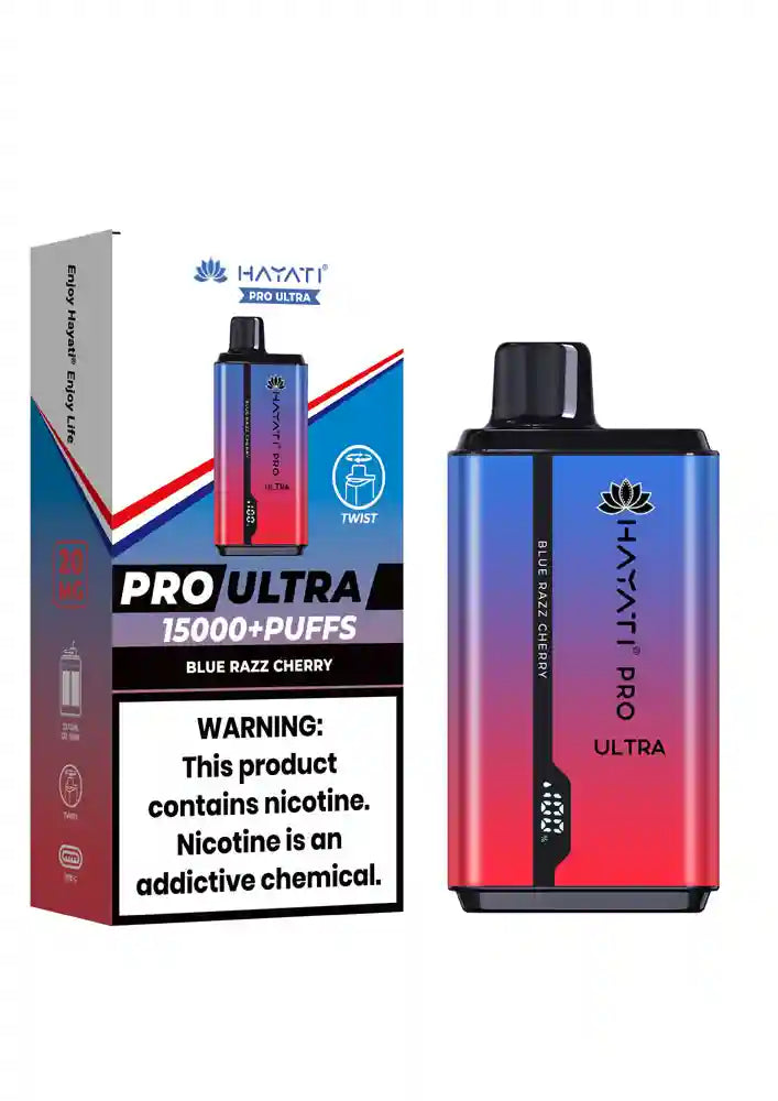 Hayati Pro Ultra 15000 Puff Twist Disposable Vape Kit