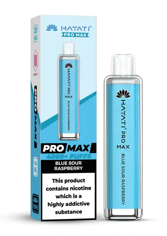 Hayati Pro Max 4000 Disposable Vape | 60+ Unique Flavours