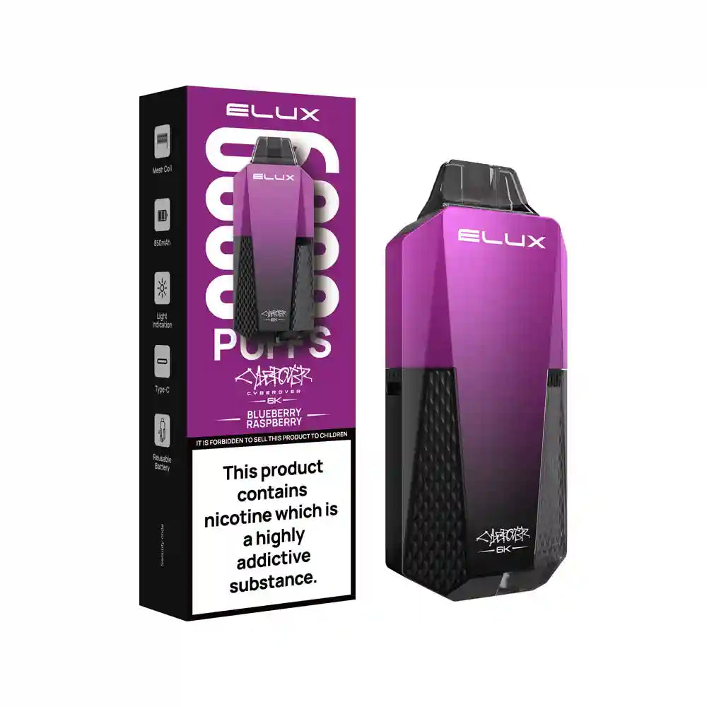 Elux Cyberover 6000 puffs Disposable Vape