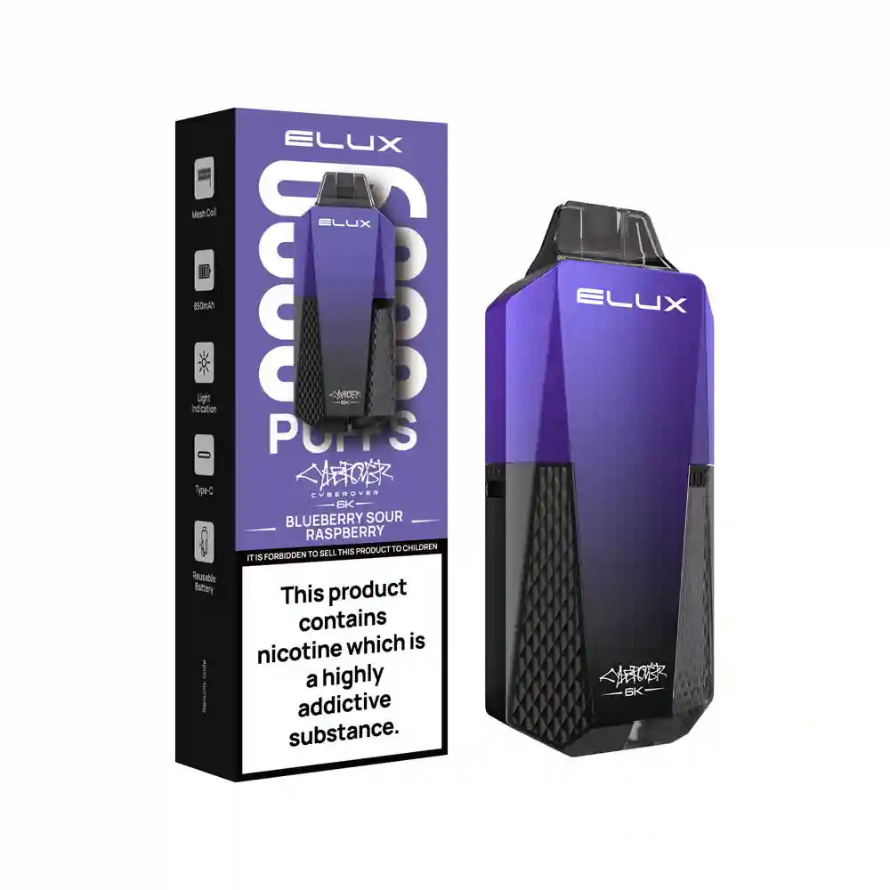 Elux Cyberover 6000 puffs Disposable Vape