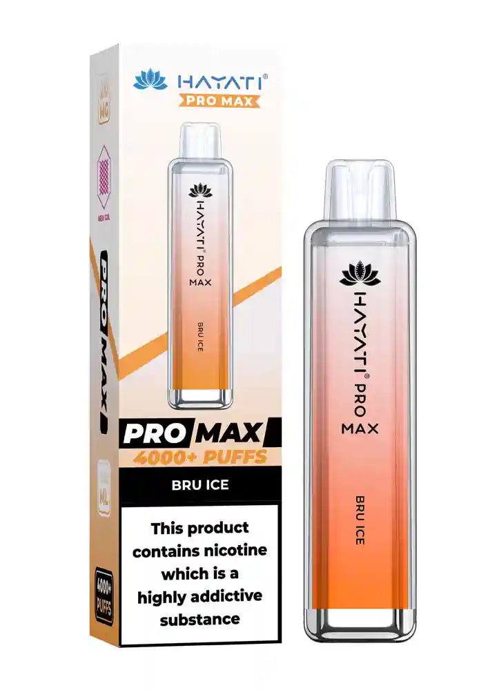 Hayati Pro Max 4000 Disposable Vape | 60+ Unique Flavours