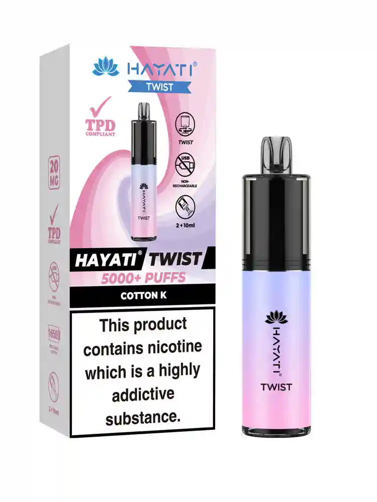 Hayati Twist 5000 Disposable Pod Kit