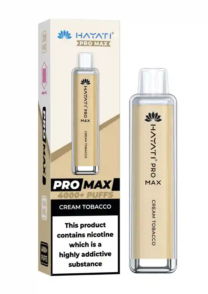 Hayati Pro Max 4000 Disposable Vape | 60+ Unique Flavours