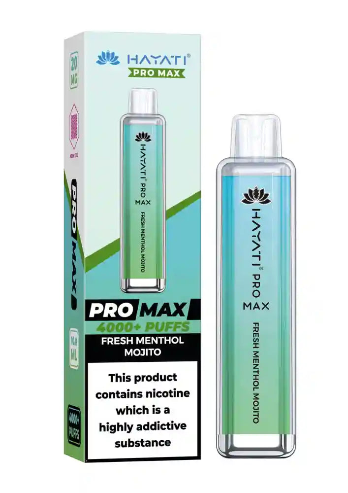 Hayati Pro Max 4000 Disposable Vape | 60+ Unique Flavours