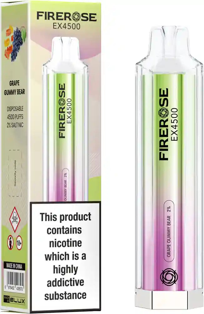 Elux firerose EX4500 Disposable Vape