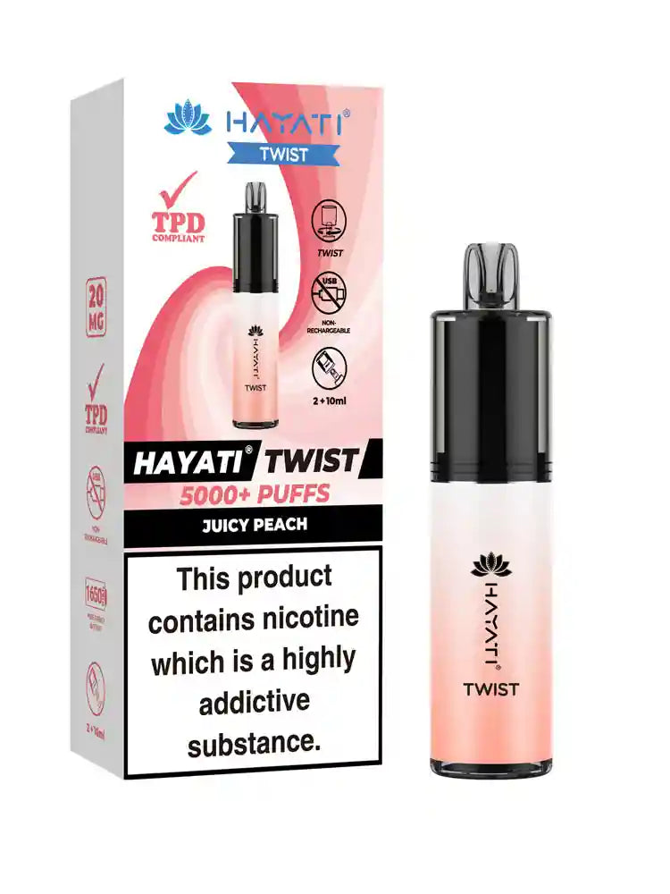 Hayati Twist 5000 Disposable Pod Kit