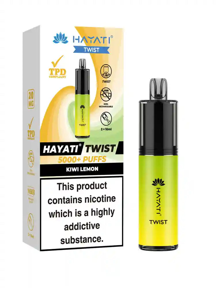 Hayati Twist 5000 Disposable Pod Kit