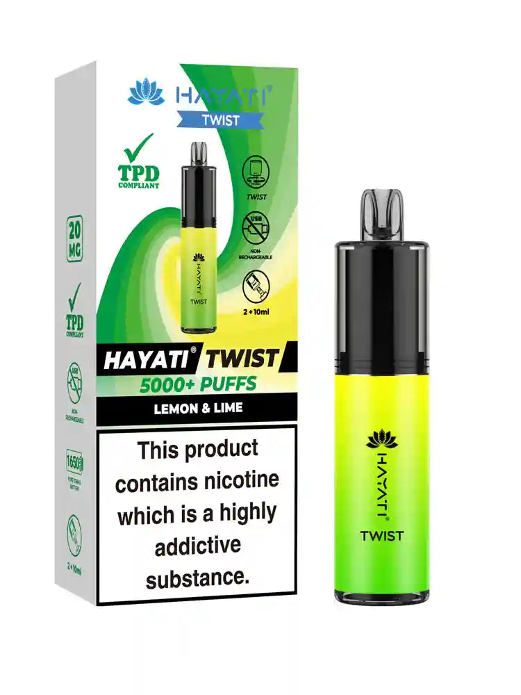 Hayati Twist 5000 Disposable Pod Kit