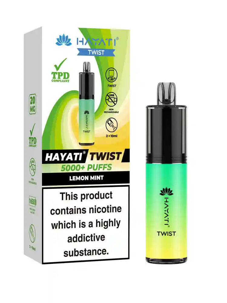 Hayati Twist 5000 Disposable Pod Kit