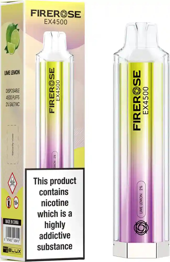 Elux firerose EX4500 Disposable Vape