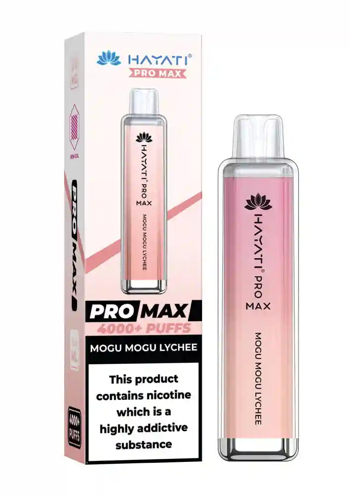 Hayati Pro Max 4000 Disposable Vape | 60+ Unique Flavours