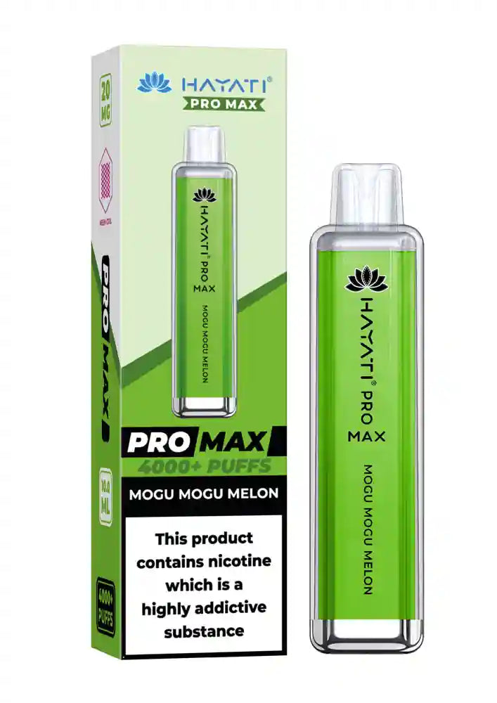 Hayati Pro Max 4000 Disposable Vape | 60+ Unique Flavours