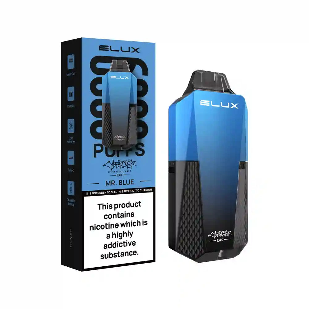 Elux Cyberover 6000 puffs Disposable Vape