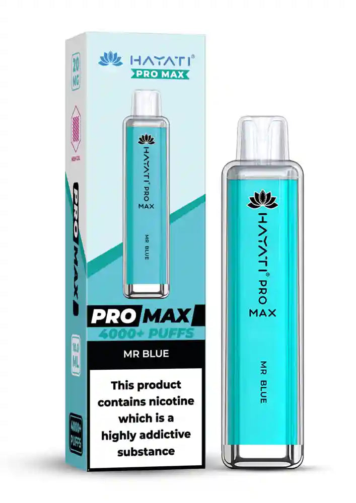 Hayati Pro Max 4000 Disposable Vape | 60+ Unique Flavours