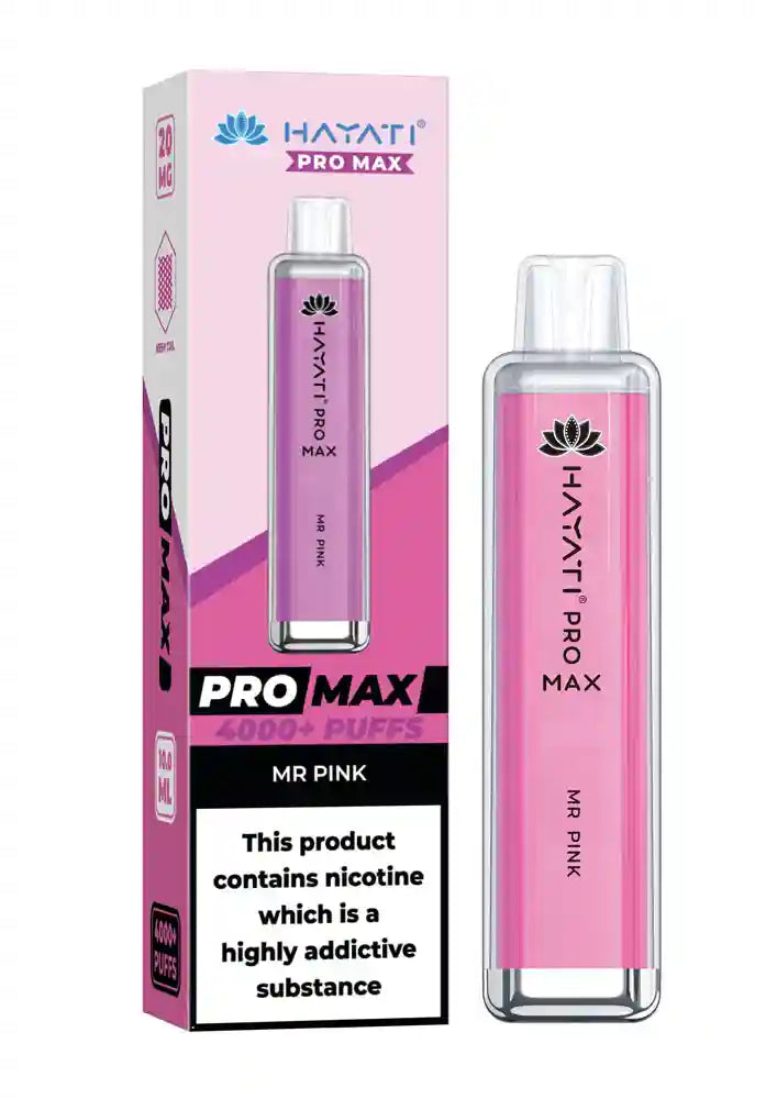 Hayati Pro Max 4000 Disposable Vape | 60+ Unique Flavours