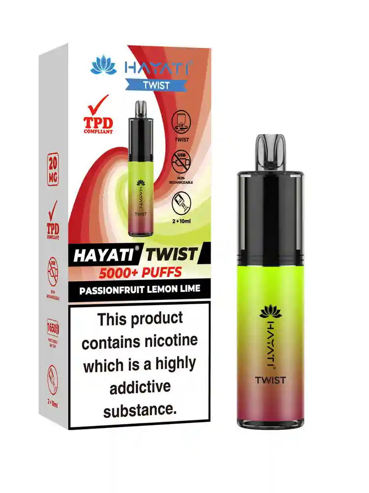 Hayati Twist 5000 Disposable Pod Kit