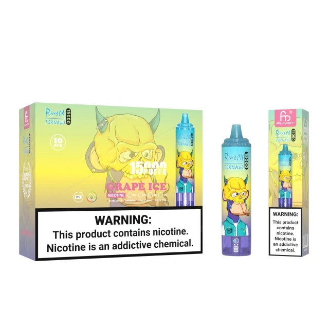 R and M Tornado 15000 Puffs Disposable Vape | 40+ Flavour Options