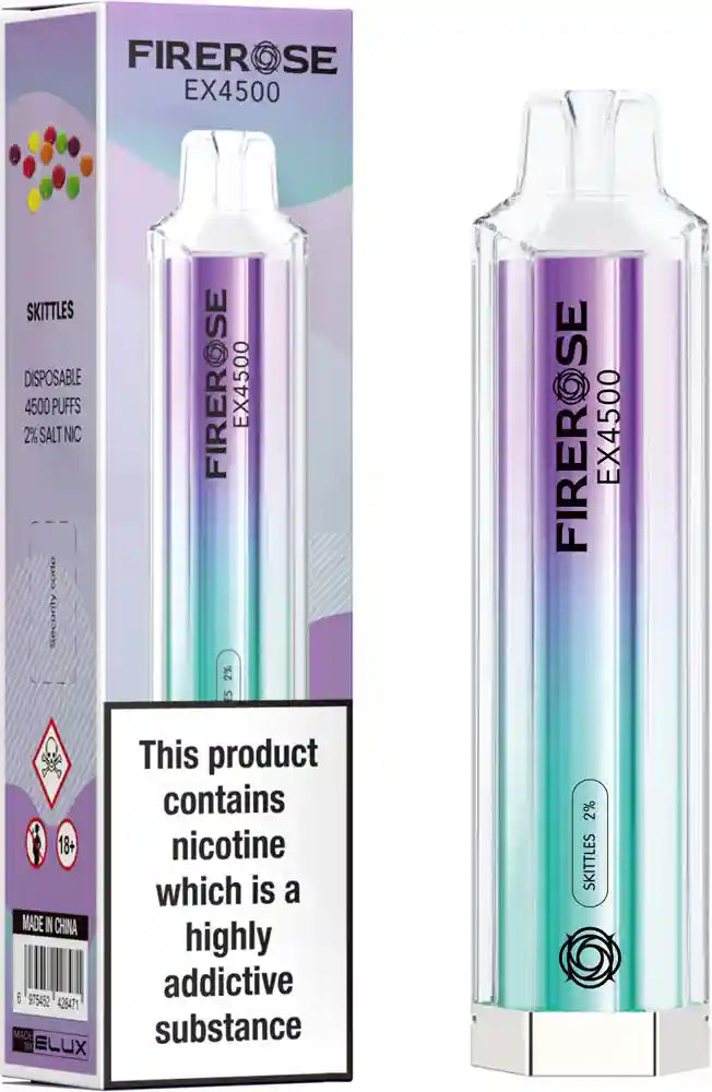 Elux firerose EX4500 Disposable Vape