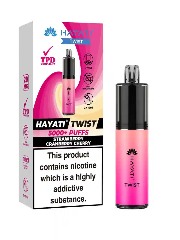 Hayati Twist 5000 Disposable Pod Kit