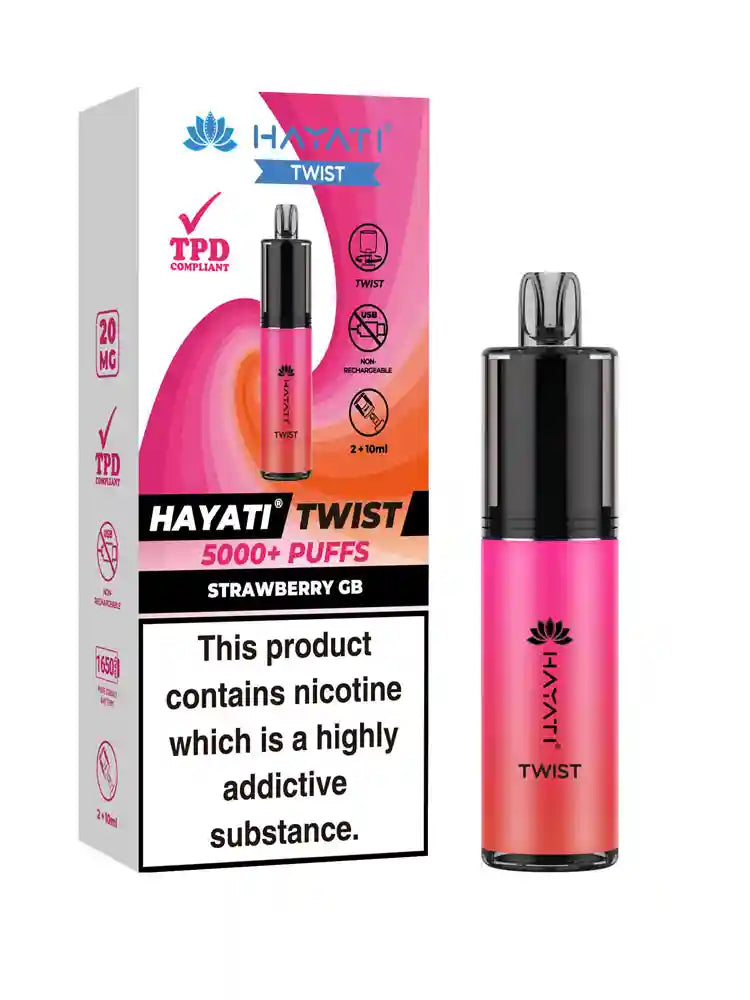 Hayati Twist 5000 Disposable Pod Kit