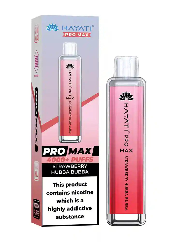 Hayati Pro Max 4000 Disposable Vape | 60+ Unique Flavours