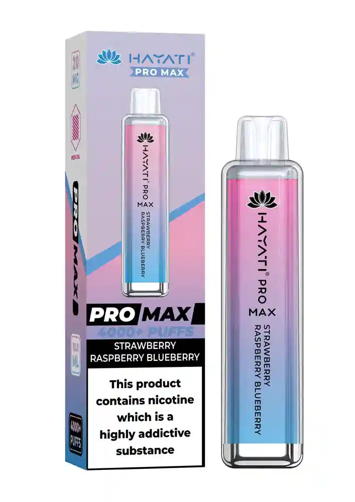 Hayati Pro Max 4000 Disposable Vape | 60+ Unique Flavours