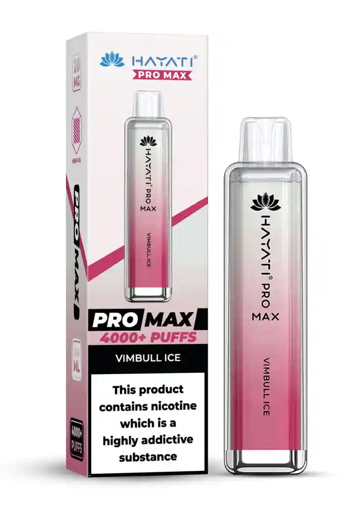 Hayati Pro Max 4000 Disposable Vape | 60+ Unique Flavours