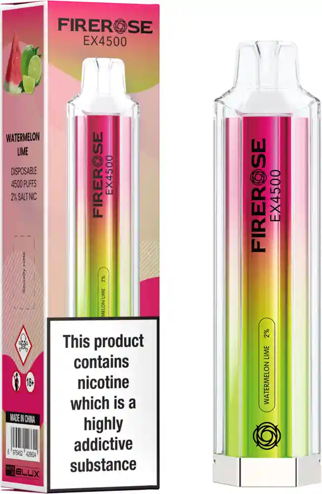 Elux firerose EX4500 Disposable Vape