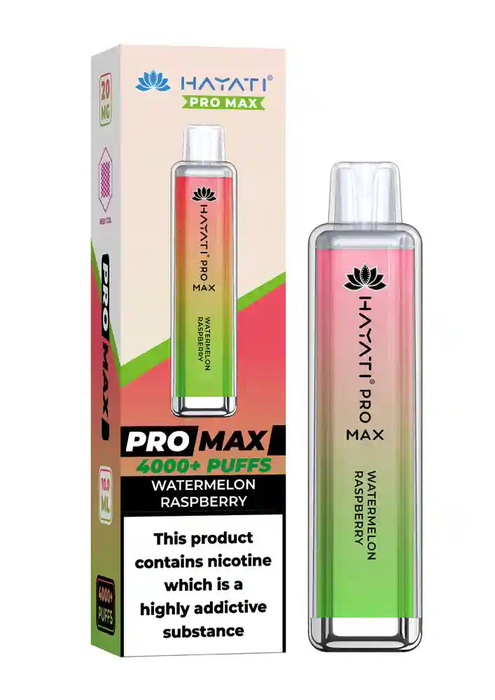 Hayati Pro Max 4000 Disposable Vape | 60+ Unique Flavours