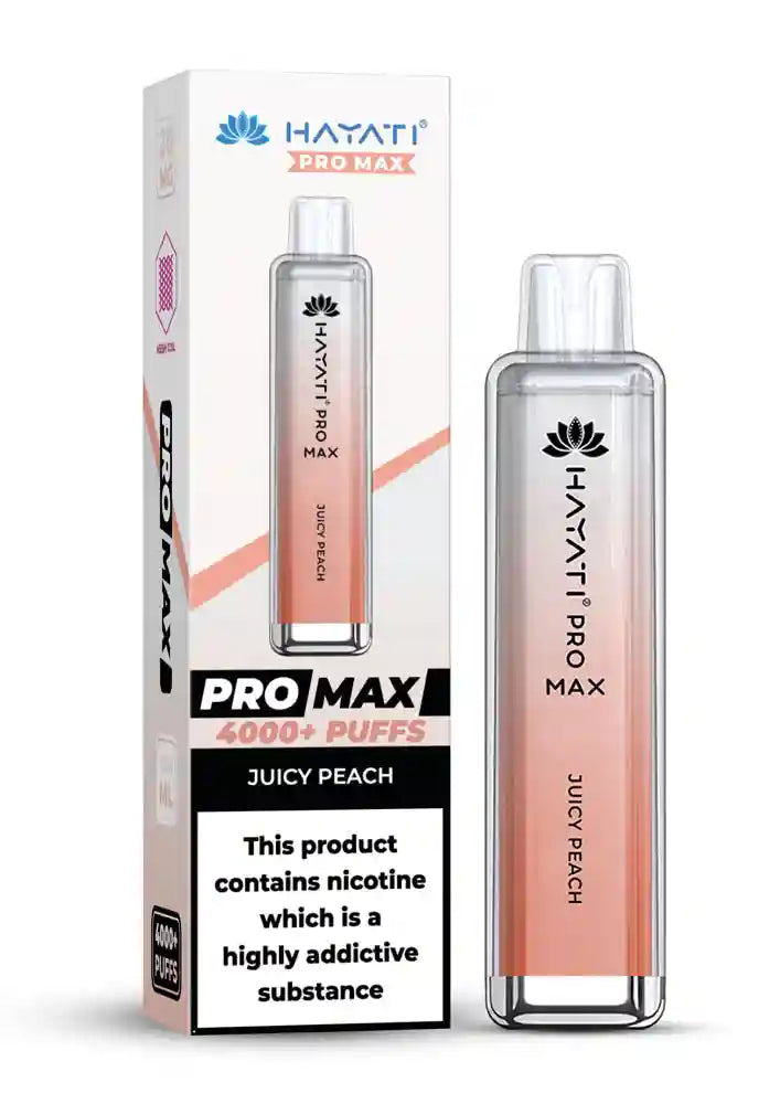 Hayati Pro Max 4000 Disposable Vape | 60+ Unique Flavours